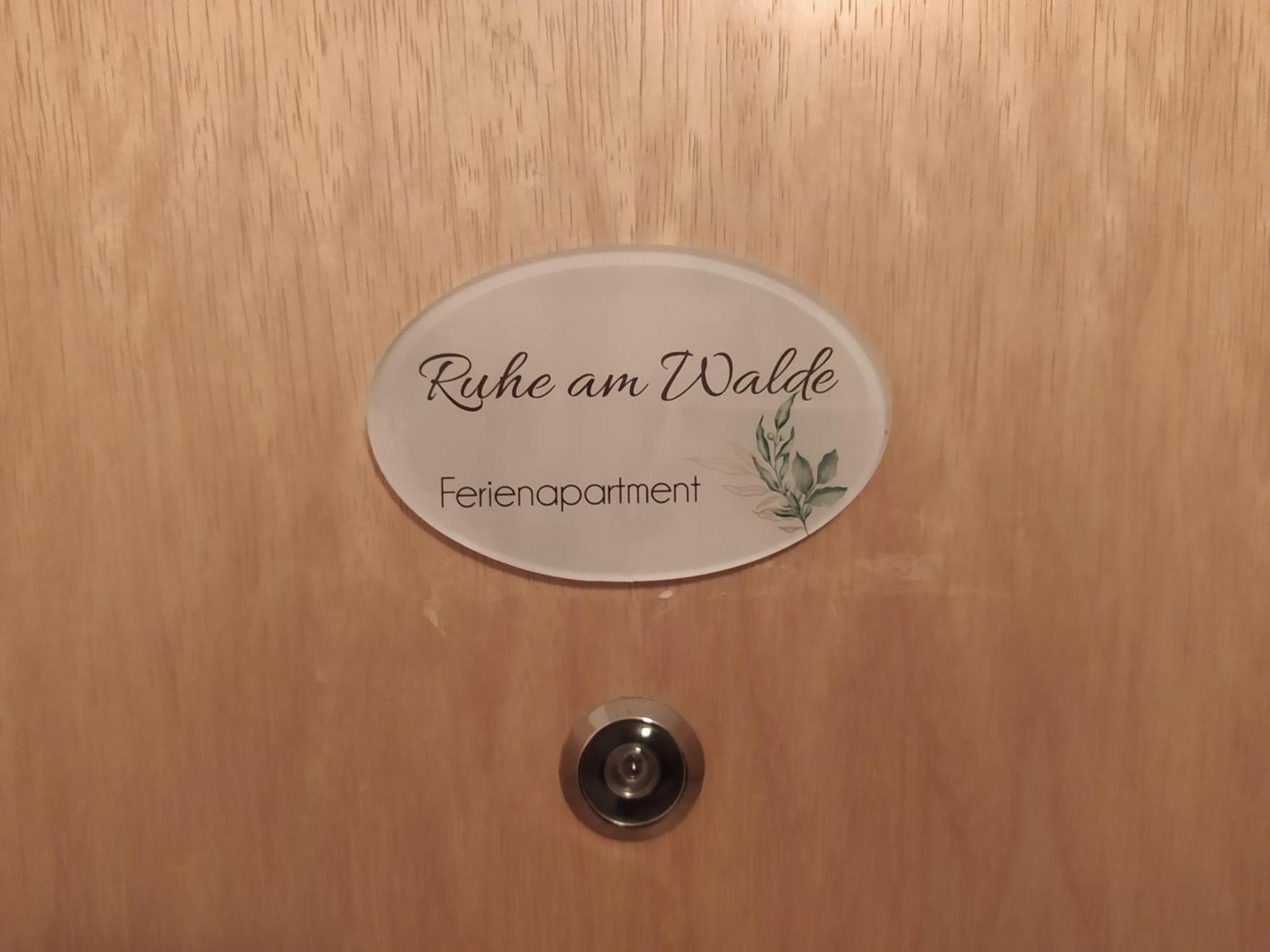 Ruhe Am Walde Apartment Meschede Exterior foto